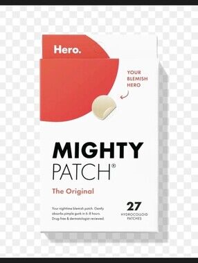 Mighty Patch Hydrocolloid Pimple Patches 27ct New